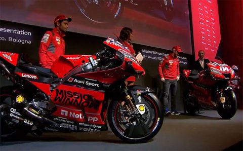 MotoGP : Présentation Ducati 2020 en direct