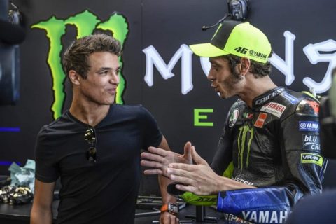 MotoGP, Lando Norris (McLaren F1 driver): “I dreamed of looking like Valentino Rossi”