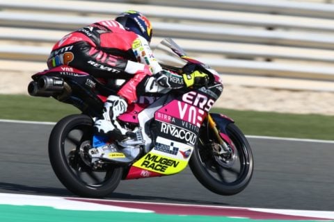 Teste de Moto3 Qatar J2: Honda coloca a cabeça da KTM na bolsa com Salac