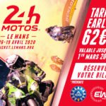 EWC : les 24 Heures Motos avancées aux 29 et 30 août 2020