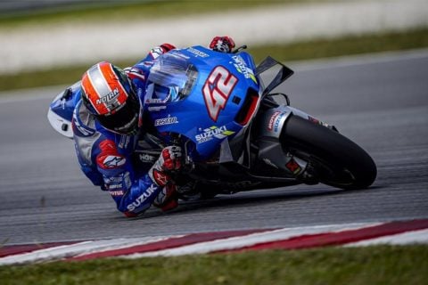 MotoGP Test de Sepang J2 Álex Rins (7/Suzuki) : « Le nouveau châssis est plus rapide »