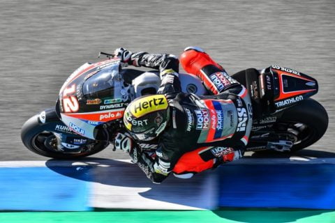 Moto2, Tests de Jerez, Tom Lüthi (1er/Kalex) : « je suis vraiment heureux parce que j'ai pu tirer beaucoup de choses du pneu arrière tendre »