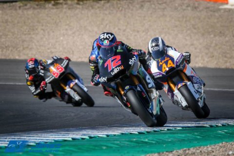 D2: Moto2 and Moto3 continue to break records during testing in Jerez!