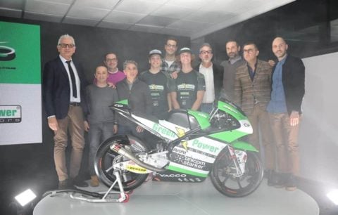 Moto3: CIP – Green Power プレゼンツ ダリン・ビンダーとマクシミリアン・コフラー