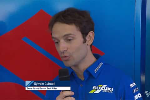 MotoGP: Sylvain Guintoli (Suzuki Ecstar) muito satisfeito com o shakedown em Sepang
