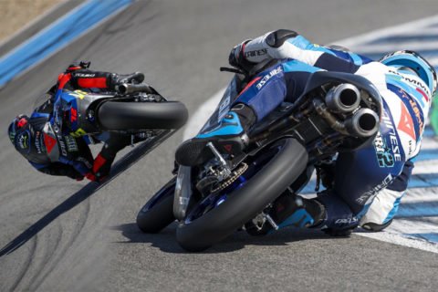 J2 Private Test for Moto2 and Moto3 in Jerez: Marco Bezzecchi dominates, Gabriel Rodrigo improves the record!