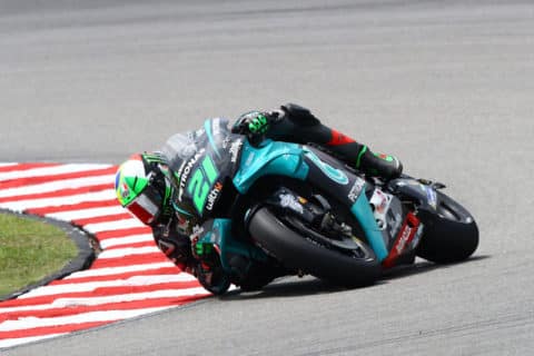 MotoGPテスト セパンJ1 フランコ・モルビデリ（2/ヤマハ）：ライトは全て緑！