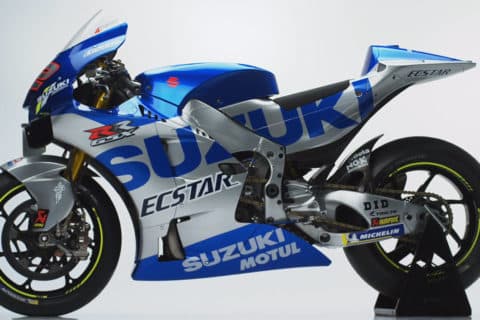 MotoGP: スズキ エクスター 2020 チームの新色 (ビデオ)