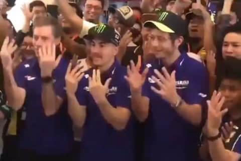 [Pessoas] MotoGP em Jacarta: Honda chorando, Yamaha rindo!