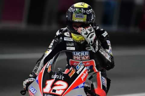 Moto2 Qatar J2 (18/Kalex): Tom Lüthi diagnoses a mysterious illness on his motorcycle