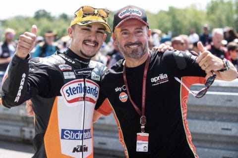 Moto3 : Max Biaggi veut au moins renouveler la deuxième place obtenue l’an dernier avec Arón Canet