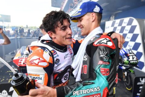 MotoGP Fabio Quartararo : « rester confiné ? Je deviens fou ! Lorenzo ? C’est un pilote d’essai »