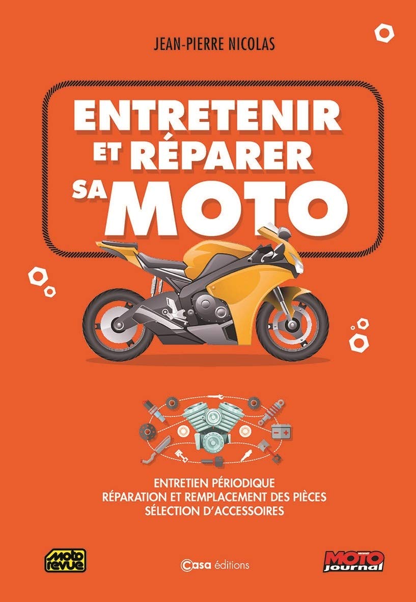 Livre moto Une moto dans l'enfer jaune Fenouil édition Flammarion 1974 