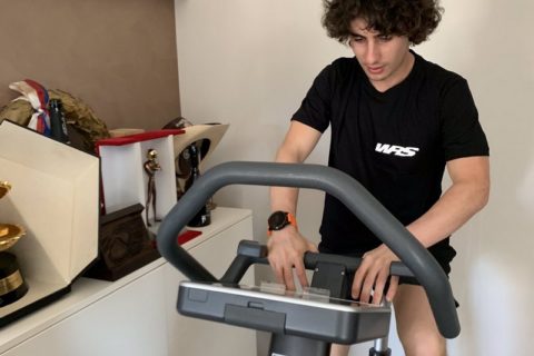 Moto3 : Toujours convalescent, Niccolò Antonelli a repris l’entraînement