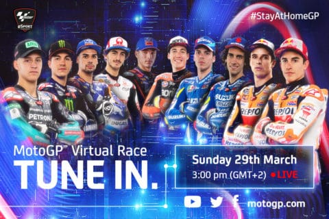 MotoGP Course virtuelle : tout ce que vous devez savoir&hellip; Et ce sera sans Rossi !