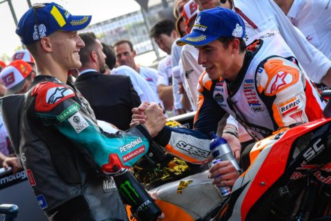 MotoGP: fazer duas corridas por fim de semana? Quartararo a favor, mas Marc Márquez é contra