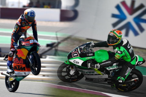 Moto3 Losail Qatar J1: KTM comes out of its box...