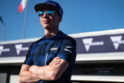 ポートレート: アンディ・ヴェルドイア、2020 年のヤマハ bLU cRU WorldSSP ライダー