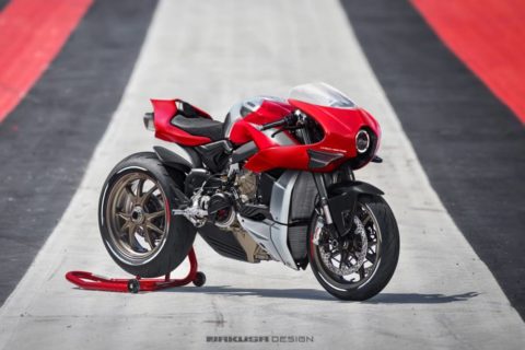[Street] Ducati : la MH900e V4 de Jakusa Design est à craquer