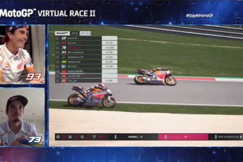 MotoGP, Red Bull Ring virtuel : du rififi entre les frères Márquez !