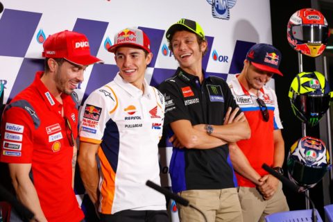 MotoGP Andrea Dovizioso : « Valentino Rossi est une Rockstar »