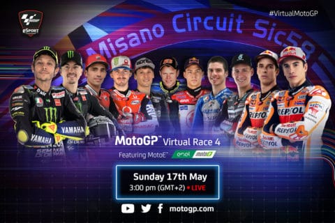 eSport MotoGP : la quatrième course virtuelle aura lieu à Misano, et Rossi sera de la partie !