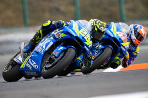 MotoGP Suzuki : Andrea Iannone a montré le bon exemple à Álex Rins