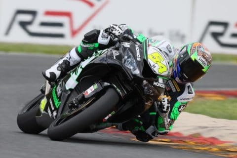 USA. Richie Escalante (Kawasaki) remporte la Course 1 Supersport à Elkhart Lake