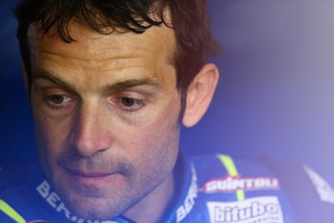 Guintoli roule déjà la Suzuki 2022.