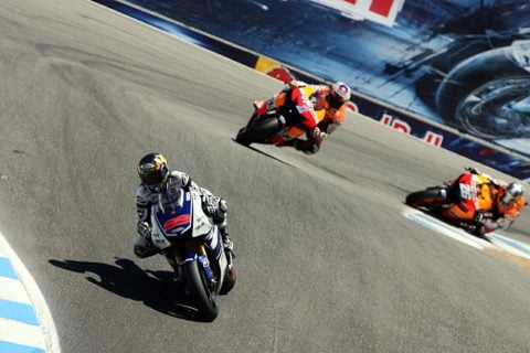 MotoGP : Laguna Seca, trajectoires sous le soleil