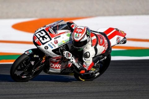 Moto3 Antonelli : « Le fait de beaucoup rouler en Europe va vraiment élever le niveau »