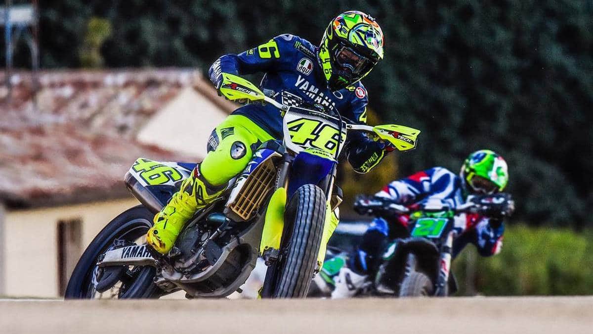 MotoGP People: Valentino Rossi presents the 100 km of Champions in Tavullia