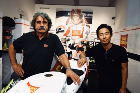 Moto3 Suzuki : « Paolo Simoncelli m'a enseigné tant de choses, comme il l'avait fait avec Marco »