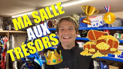 MotoGP Sylvain Guintoli : "ma salle aux trésors !"