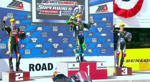 USA : Victoire de Cameron Beaubier (Yamaha) lors de la Course 1 Superbike à Road America
