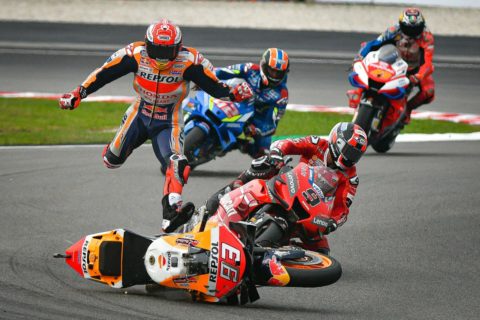 MotoGP : Pourquoi le nombre de chutes a baissé drastiquement en 2019?