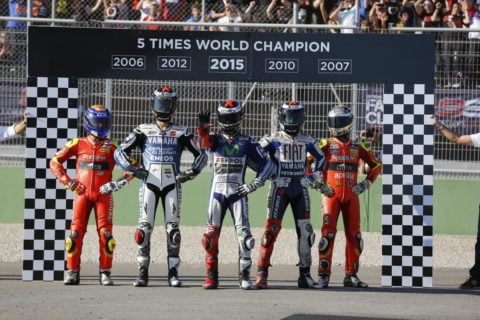 MotoGP : Jorge Lorenzo se souvient de son dernier titre en 2015
