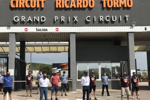 MotoGP : Le circuit Ricardo Tormo (Valencia) ouvre après 79 jours et une minute de silence