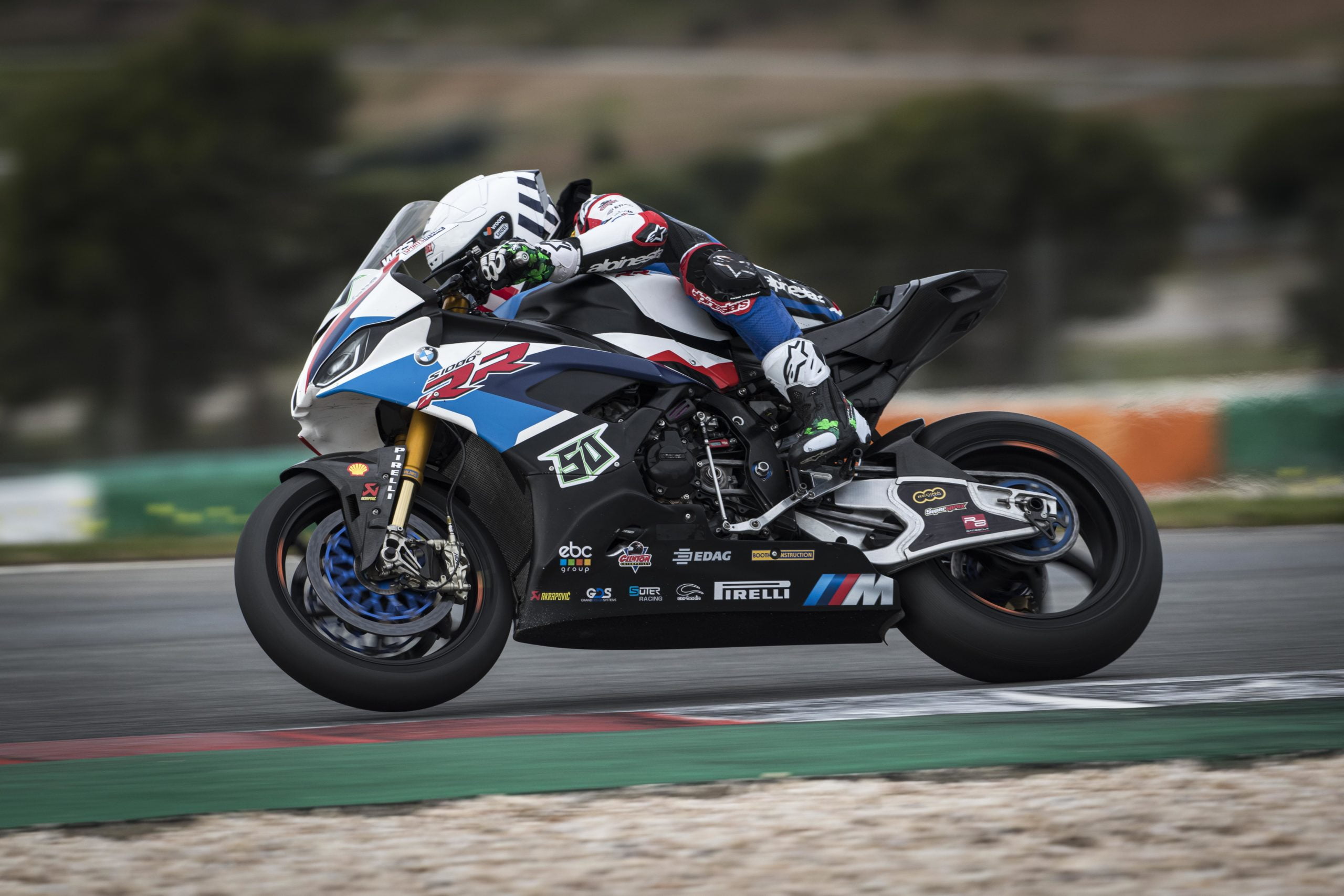 WSBK : Eugene Laverty (BMW) teste à Lausitz (vidéo)