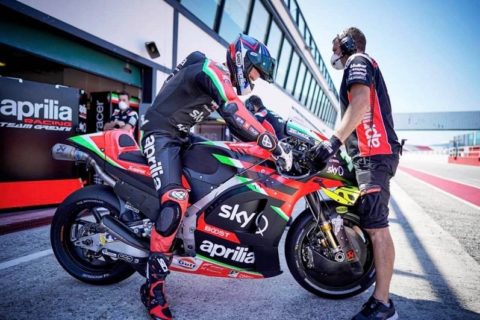 MotoGP, Bradley Smith (Aprilia): “De testador a piloto permanente, tenho que ganhar 0.5s”