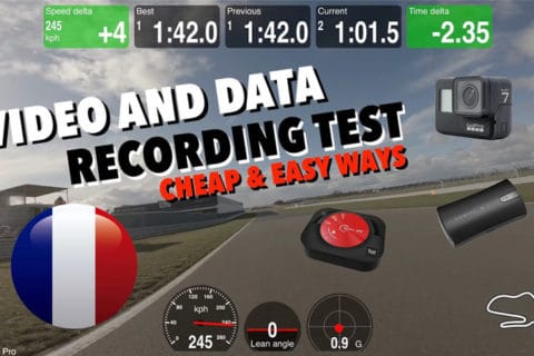 MotoGP Sylvain Guintoli : Comment enregistrer vos vidéos embarquées et données GPS
