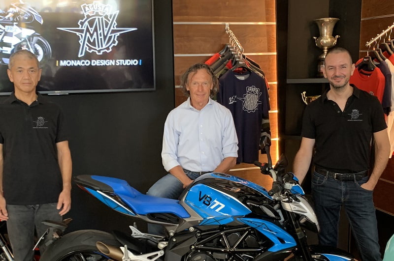 Street : Virginio Ferrari présente le Monaco Design Studio de MV Agusta à Monte-Carlo