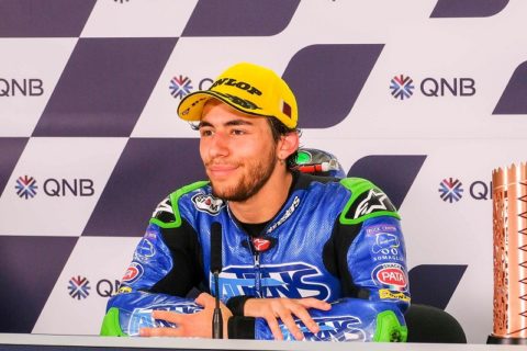 Moto2, Enea Bastianini (1er à Jerez) : « Trouver la sérénité m’a rendu très confiant »