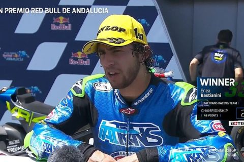Moto2 Jerez 2 Course : Le top 3 « à chaud » !