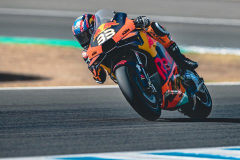 A temporada de estreia de Brad Binder no MotoGP, de Florian Ferracci. Jerez 2. “Para Brad, é Natal todos os dias”