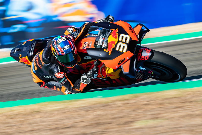 MotoGP Jerez 2 J2 : Brad Binder (KTM/9) sur la troisième ligne