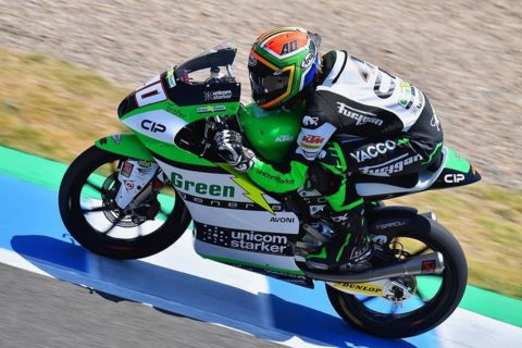 Moto3 Jerez 2 Warm-up : Darryn Binder au sommet avec l’équipe française CIP Green Power d’Alain Bronec