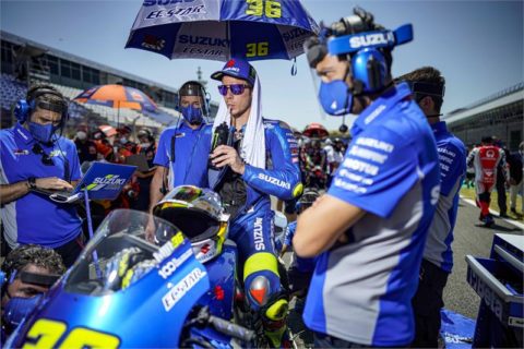 MotoGP Jerez 1 J3: Mir at fault, Suzuki without points