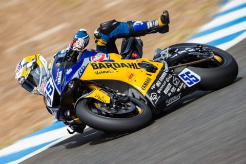 WSBK Jerez Supersport FP2 : Andrea Locatelli sauve acrobatiquement le meilleur temps