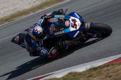 WSBK, Tests de Barcelone J2, Toprak Razgatlioglu (5/Yamaha) : une énorme chute mais un redémarrage positif